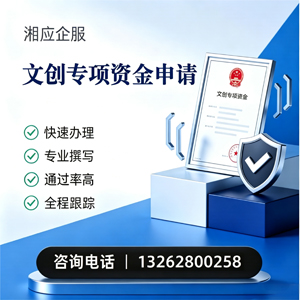汉中文创专项资金申报服务